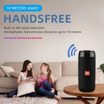 Coluna Mini Bluetooth Portátil TG113C Coluna Rádio FM Subwoofer Impermeável Suporte para Telemóvel Altifalantes Sem Fios