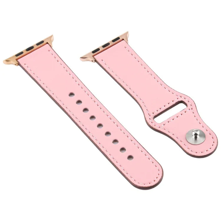 Para Apple Watch 3 / 2 / 1 Geração 38mm Correia de Couro Universal com Fivela, Para Apple Watch Series 8&7 41mm / SE 2&6&SE&5&4 40mm / 3&2&1 38mm, Para Apple Watch Series 7 41mm / 6 & SE & 5 & 4 40mm / 3 & 2 & 1 38mm