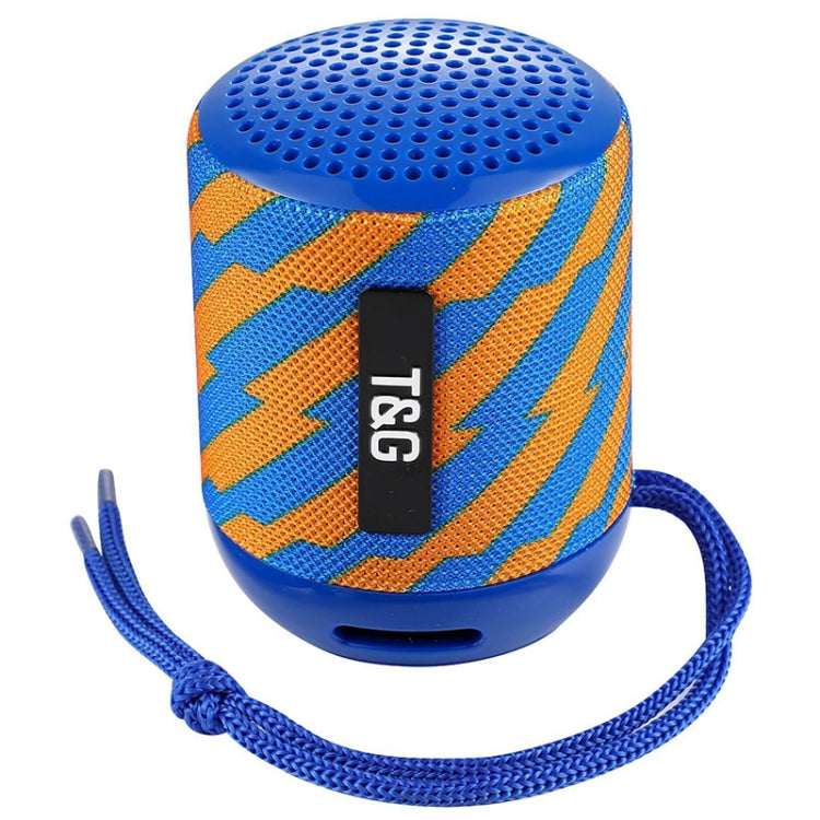 Coluna de Música Sem Fios Portátil T&G TG129 Mãos Livres com Microfone, Suporta Cartão TF e FM