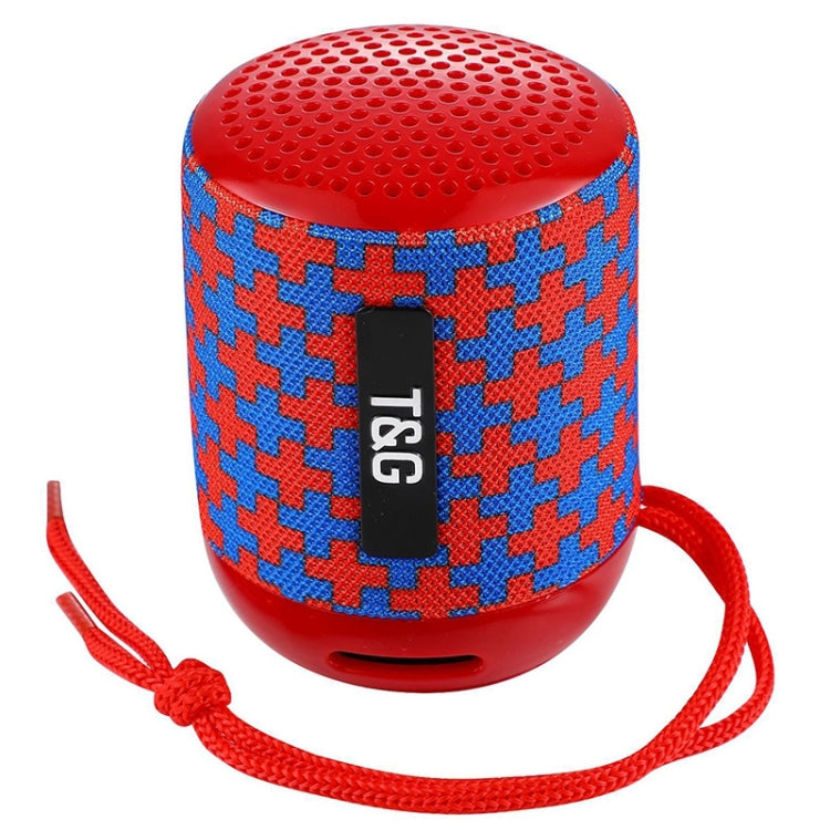 Coluna de Música Sem Fios Portátil T&G TG129 Mãos Livres com Microfone, Suporta Cartão TF e FM