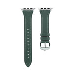 Para Apple Watch 3 / 2 / 1 Gerações 38mm Correia Fina de Couro Universal