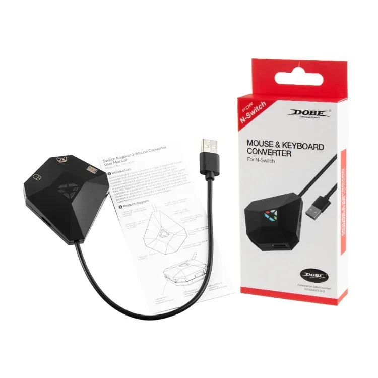 Conversor de Rato e Teclado DOBE para Nintendo Switch, Para Nintendo Switch