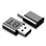 Receptor Bluetooth USB BT005 5.0 Amplificador de Colunas AUX Áudio Adaptador Bluetooth Estéreo Sem Fios para Carro