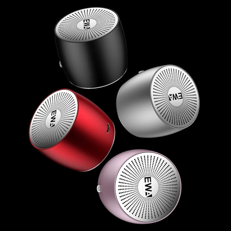 Coluna Bluetooth Portátil EWA A103 Caixa de Som Wireless com Graves Potentes Subwoofer Som Surround para Chamada e Duche