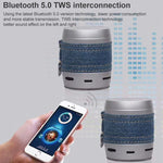 Coluna Bluetooth Portátil EWA A113 Super Mini Caixa de Som Wireless com Graves Subwoofer
