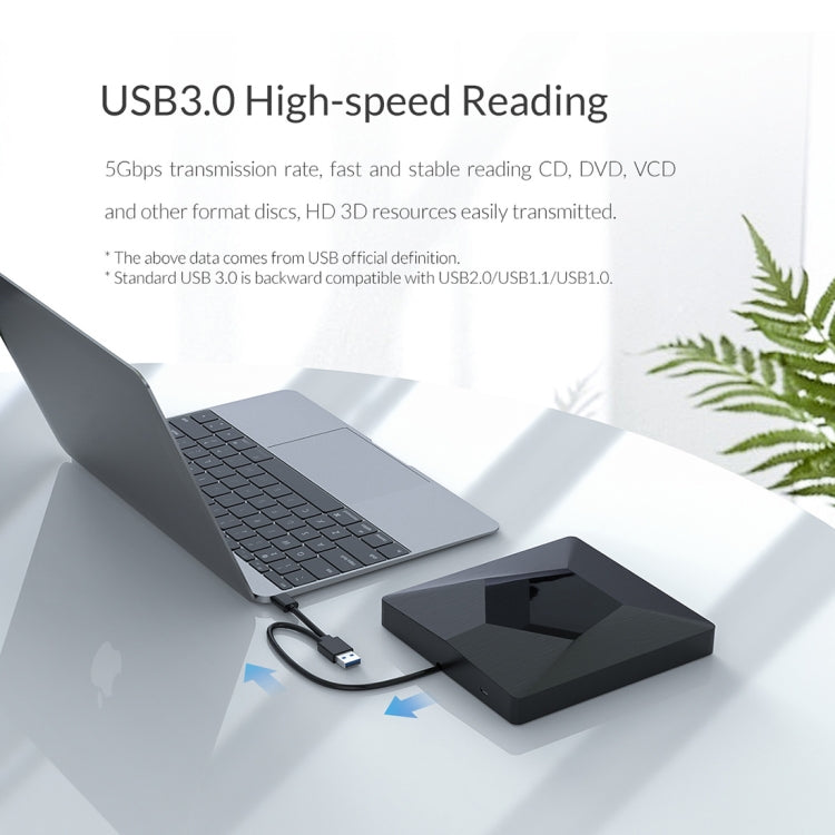 Leitor externo de CD USB3.0 ORICO XD007