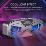Coluna Bluetooth M5 Design Coruja LED Flash Altifalante Sem Fios Rádio FM Despertador Cartão TF