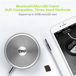 Colunas Mini EWA A3 8W Som Estéreo 3D Surround Altifalantes Bluetooth Sem Fios Portáteis Graves Suporta Cartões TF USB