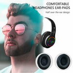 Auricular Bluetooth 5.0 multifunções VJ033, estéreo sem fios, LED, microfone, rádio FM