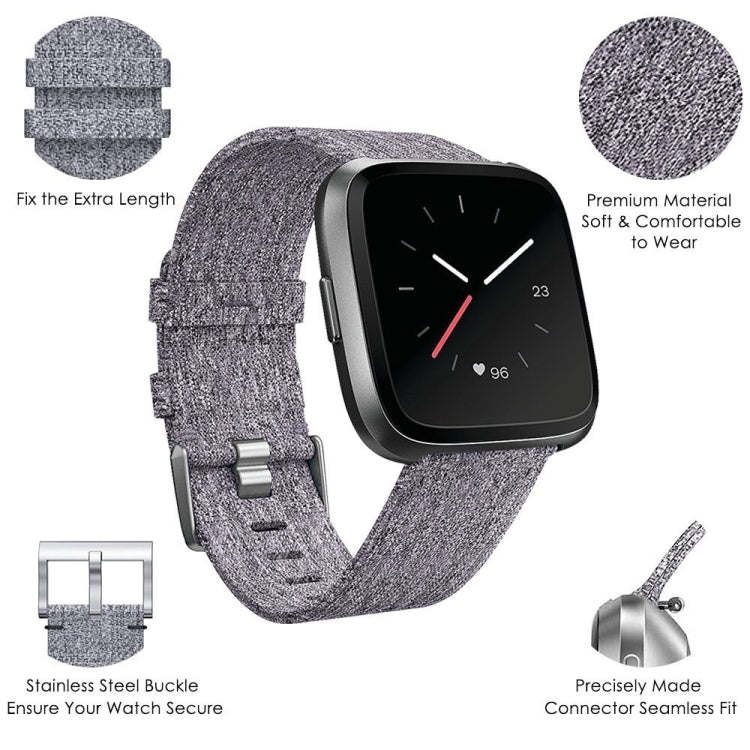 For Huami 1 / Huami 2 / Ticwatch1 / Ticwatch Pro / Samsung Galaxy Watch 46mm / Samsung S3 / Huawei Watch2 Pro / Huawei GT / Huawei Glory Magic  Nylon Canvas Strap