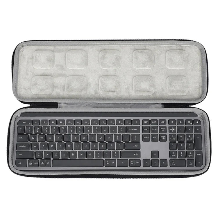 Bolsa de Armazenamento Portátil para Teclado Avançado Logitech MX Keys, Estojo de Viagem para Casa com Proteção para Teclado e Rato, Para Logitech MX Keys Avançado