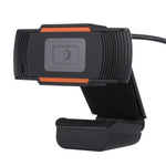 HXSJ A870 Webcam HD 480P para PC com Microfone Absorvente para Skype em Android TV, Câmara de Computador Rotativa USB, 480P