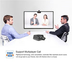 HXSJ A870 Webcam HD 480P para PC com Microfone Absorvente para Skype em Android TV, Câmara de Computador Rotativa USB, 480P