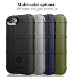 For iPhone SE 2020 Full Coverage Shockproof TPU Case