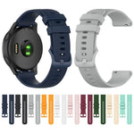 Correia de silicone 20mm para Huami Amazfit GTS / Samsung Galaxy Watch Active 2 / Gear Sport