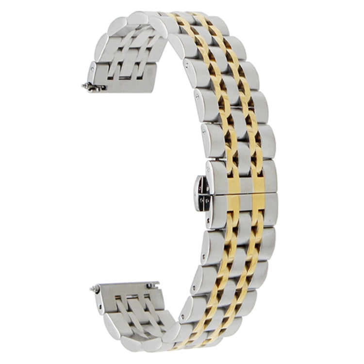 22mm For Huawei Watch GT2e GT2 46mm Seven Stainless Steel Straps