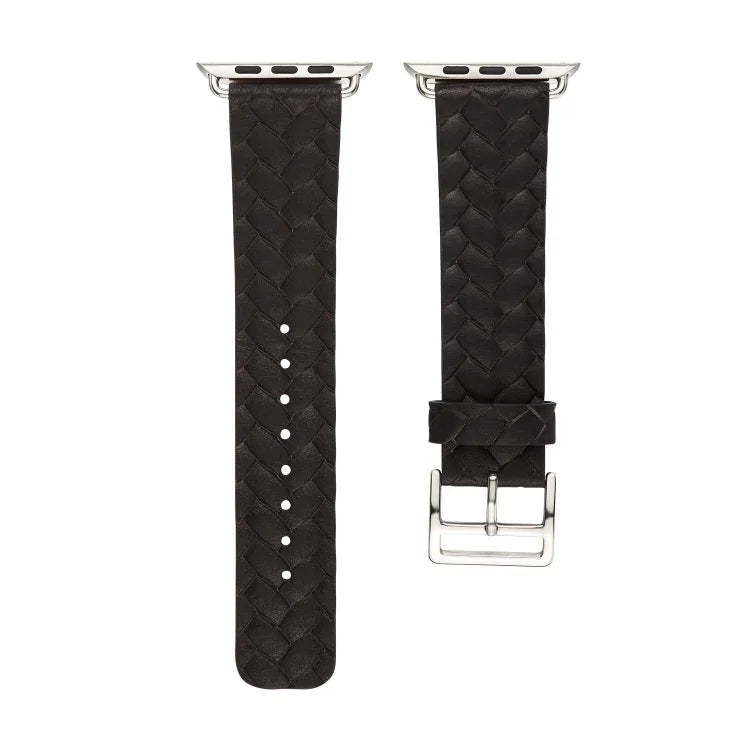 Correia Trançada Para Apple Watch Series 5 & 4 44mm / 3 & 2 & 1 42mm