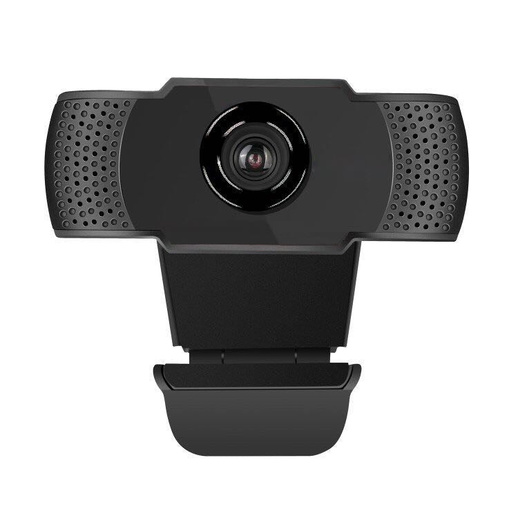 Webcam USB HD 1080P com Sensor CMOS e Microfone para Computador e Portáteis PC