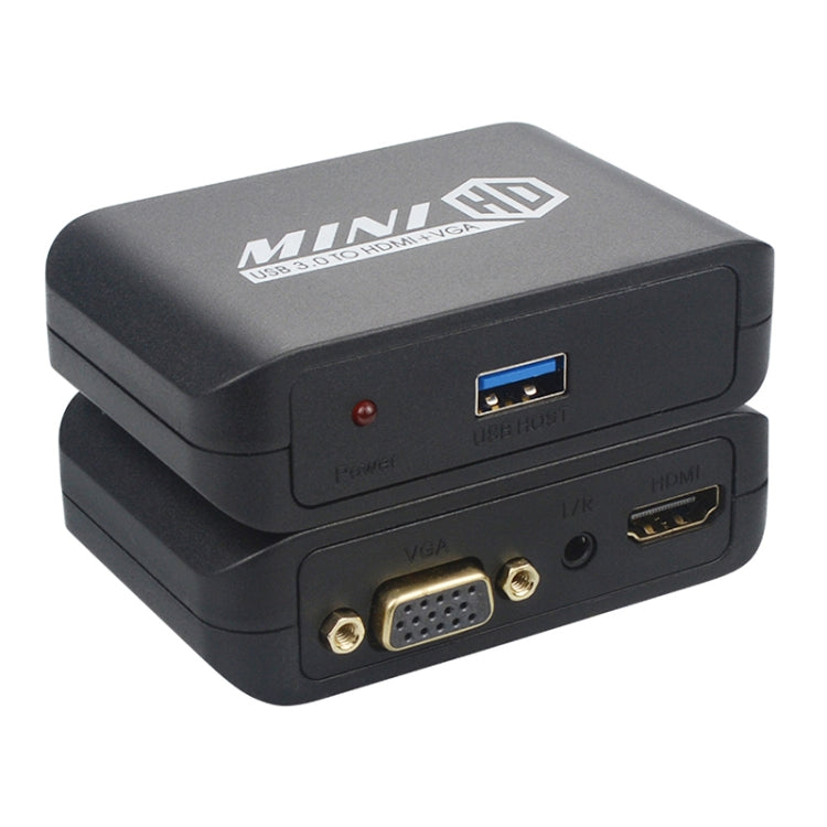 Adaptador USB3.0 para HDMI+VGA