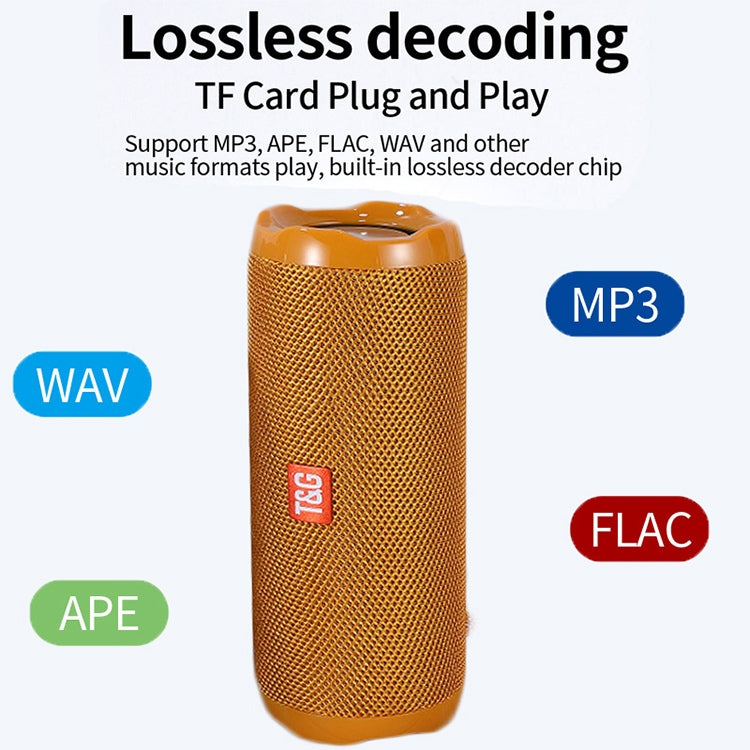 Coluna Bluetooth Impermeável T&G TG191 20W Estéreo Subwoofer com Dupla Membrana Áudio Portátil Rádio FM