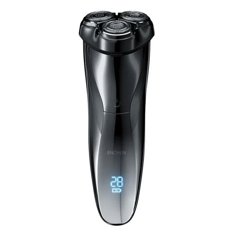 Barbeador Elétrico Original Xiaomi Youpin Yingqu Blackstone3 para Cuidados Faciais Masculinos, com Três Cabeças de Corte Portátil