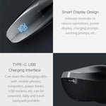 Barbeador Elétrico Original Xiaomi Youpin Yingqu Blackstone3 para Cuidados Faciais Masculinos, com Três Cabeças de Corte Portátil