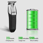 Máquina de Cortar Cabelo Elétrica Portátil USB VGR V-171 5W, V-171