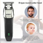 Máquina de Cortar Cabelo Elétrica Portátil USB VGR V-171 5W, V-171