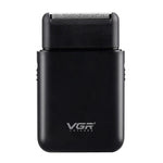 Barbeador elétrico portátil recíproco USB 5W VGR V-390, V-390 (Preto), V-390 (Verde)
