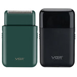Barbeador elétrico portátil recíproco USB 5W VGR V-390, V-390 (Preto), V-390 (Verde)
