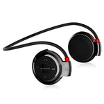 NVAHVA MP3 Player Auricular Bluetooth, Auricular Desportivo Sem Fios com MP3 Player e Rádio FM, Auricular Estéreo com Cartão TF MP3 até 32GB, mini-503 Azul, mini-503 Dourado, mini-503 Preto, mini-503 Vermelho