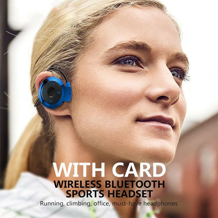 NVAHVA MP3 Player Auricular Bluetooth, Auricular Desportivo Sem Fios com MP3 Player e Rádio FM, Auricular Estéreo com Cartão TF MP3 até 32GB, mini-503 Azul, mini-503 Dourado, mini-503 Preto, mini-503 Vermelho