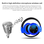 NVAHVA MP3 Player Auricular Bluetooth, Auricular Desportivo Sem Fios com MP3 Player e Rádio FM, Auricular Estéreo com Cartão TF MP3 até 32GB, mini-503 Azul, mini-503 Dourado, mini-503 Preto, mini-503 Vermelho