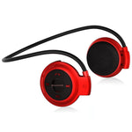 NVAHVA MP3 Player Auricular Bluetooth, Auricular Desportivo Sem Fios com MP3 Player e Rádio FM, Auricular Estéreo com Cartão TF MP3 até 32GB, mini-503 Azul, mini-503 Dourado, mini-503 Preto, mini-503 Vermelho