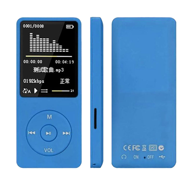 Leitor portátil de rádio FM, jogos de vídeo, filmes, MP3 MP4 com ecrã LCD de moda, 4GB, 8GB