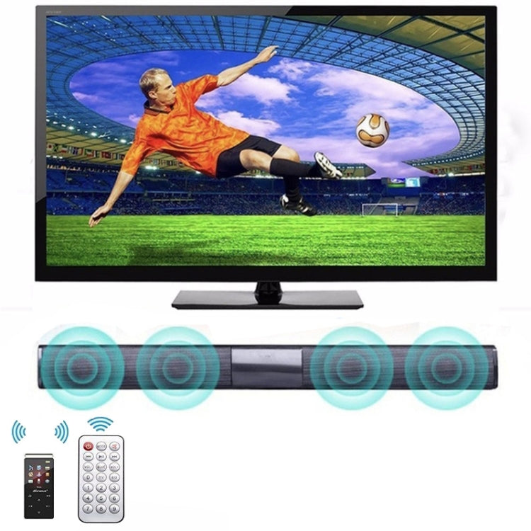 Coluna de Som para TV 20W Bluetooth Rádio FM Sistema de Cinema em Casa Subwoofer Sem Fios Portátil Baixo MP3 Boombox para Xiaomi