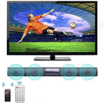 Coluna de Som para TV 20W Bluetooth Rádio FM Sistema de Cinema em Casa Subwoofer Sem Fios Portátil Baixo MP3 Boombox para Xiaomi