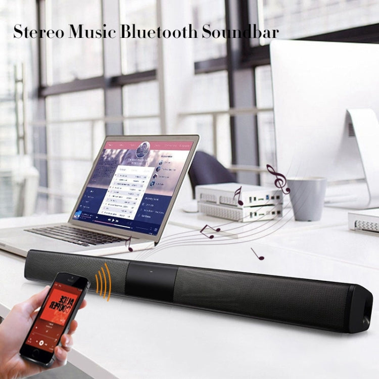 Coluna de Som para TV 20W Bluetooth Rádio FM Sistema de Cinema em Casa Subwoofer Sem Fios Portátil Baixo MP3 Boombox para Xiaomi