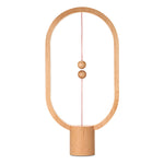 Lâmpada Heng Balance da Allocacoc, Luz Noturna LED Alimentada por USB para Quarto e Escritório, Lâmpada de Mesa Noturna, Luz Nova para Decoração de Casa Interior