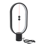 Lâmpada Heng Balance da Allocacoc, Luz Noturna LED Alimentada por USB para Quarto e Escritório, Lâmpada de Mesa Noturna, Luz Nova para Decoração de Casa Interior