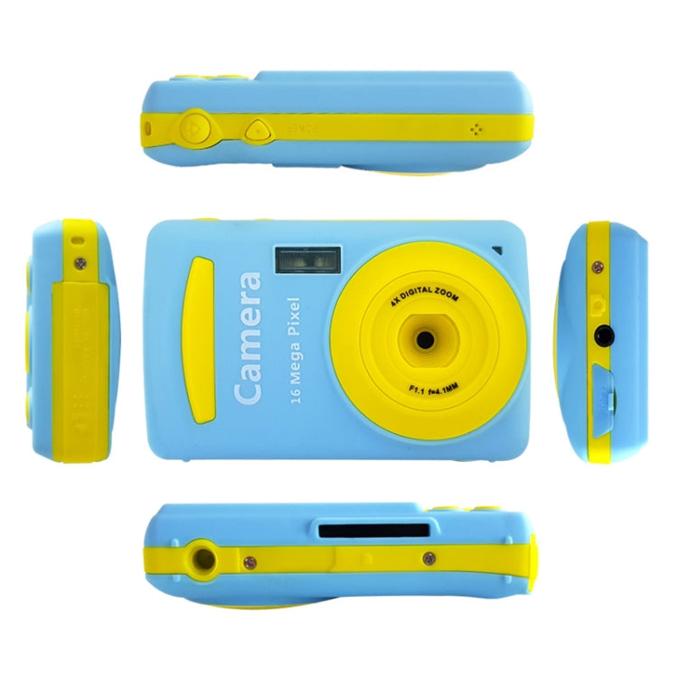 Câmara Digital Mini LSR 2,4 polegadas 16MP 720P para Crianças Brinquedo Multifuncional de Aniversário com Desenho Animado Fofo
