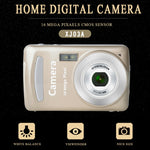 Câmara Digital Mini LSR 2,4 polegadas 16MP 720P para Crianças Brinquedo Multifuncional de Aniversário com Desenho Animado Fofo