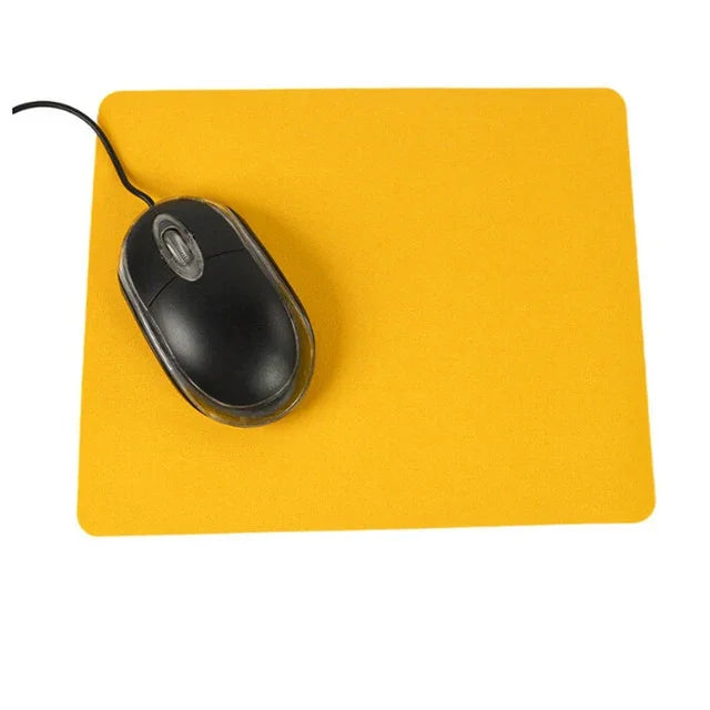 10 PCS Descansos de Pulso Antiderrapantes para Computador de Escritório Tapete de Rato de Cor Sólida Óptico