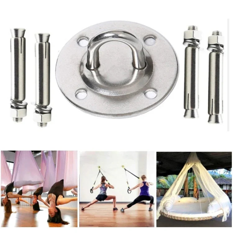Suporte de Montagem de Parede/Teto com Gancho para Cadeira de Balanço de Yoga, Suporte de Suspensão