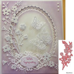 Molde de Corte para Decoração Pequena de Flor DIY para Livro, Álbum, Cartão de Saudação, Forma Pequena de Flor