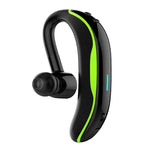 Auricular Bluetooth Sem Fios para Carro com Gancho para Orelha e Microfone, Preto Cinzento, Preto Vermelho, Preto Verde