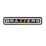 10 PCS  BRAZZERS Car Sticker Auto Decals foe Car Styling, Size: 4.9x22.5cm, BRAZZERS