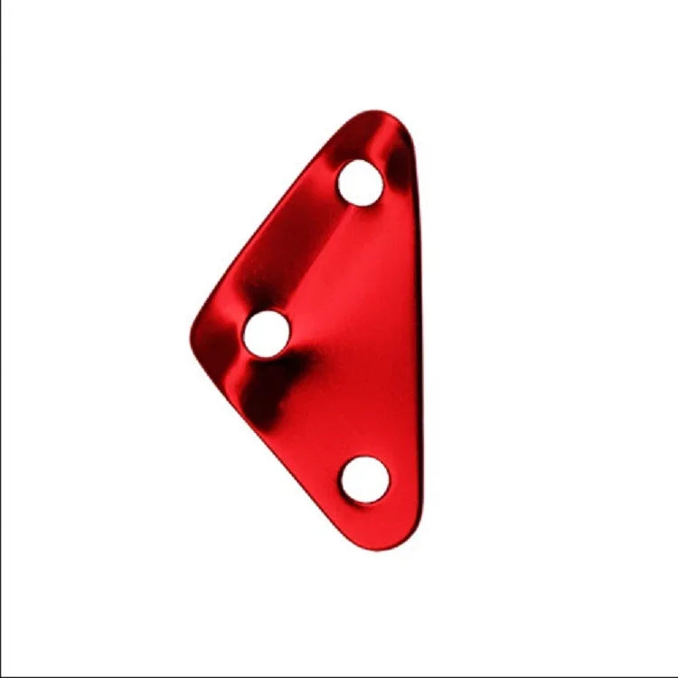 3 PCS Fivela Triangular de Liga de Alumínio para Corda de Vento, Fivela de Ajuste para Tenda, Acessórios para Corda de Toldo, Fivela Antideslizante