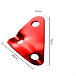 3 PCS Fivela Triangular de Liga de Alumínio para Corda de Vento, Fivela de Ajuste para Tenda, Acessórios para Corda de Toldo, Fivela Antideslizante