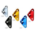 3 PCS Fivela Triangular de Liga de Alumínio para Corda de Vento, Fivela de Ajuste para Tenda, Acessórios para Corda de Toldo, Fivela Antideslizante
